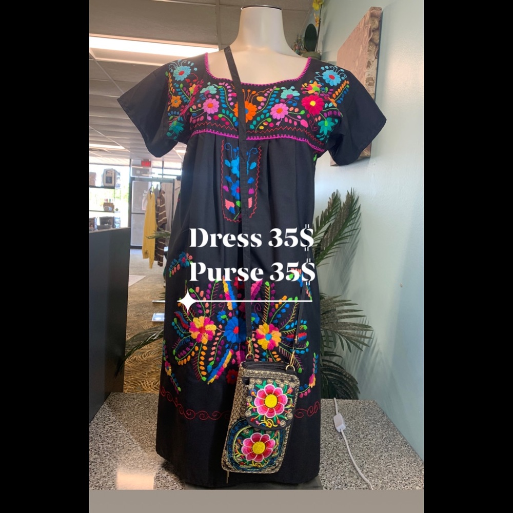 Real Authentic Mexican Hand made dress!!
